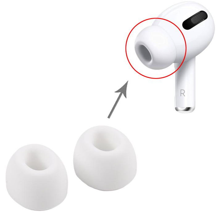 Juego de almohadillas de silicona para los oídos izquierdo y derecho de Apple AirPods Pro / AirPods Pro 2, S, M, L