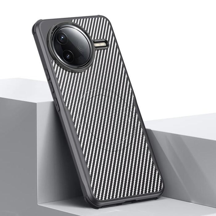 Funda para teléfono con textura de fibra de carbono estilo cuchilla y tacto magnético, For Redmi K90 Pro Max / Poco F8 Ultra 5G, For Redmi K90 / Poco F8 Pro 5G, For Redmi K80 Pro, For Redmi K80, For Redmi K70 Ultra, For Redmi K70