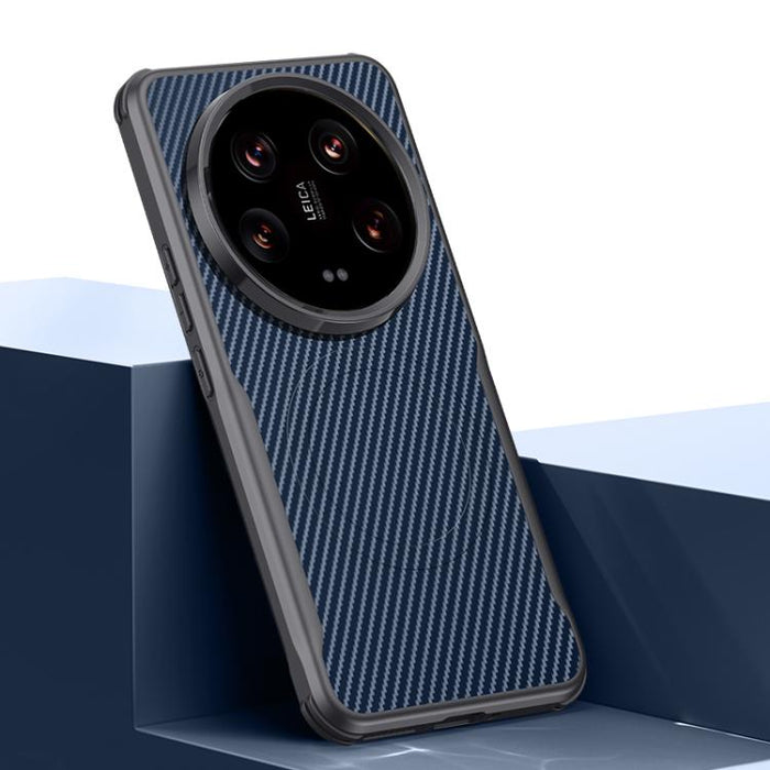 Funda para teléfono con textura de fibra de carbono estilo cuchilla y tacto magnético, For Xiaomi 17 Pro Max, For Xiaomi 17 Pro, For Xiaomi 15 Pro, For Xiaomi 15, For Xiaomi 14 Ultra, For Xiaomi 14 Pro, For Xiaomi 14
