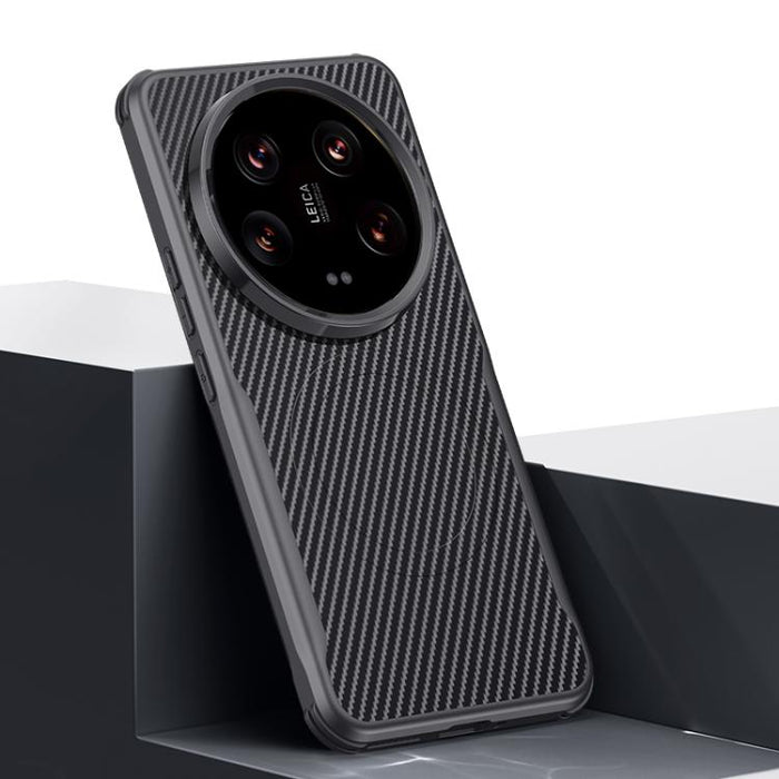 Funda para teléfono con textura de fibra de carbono estilo cuchilla y tacto magnético, For Xiaomi 17 Pro Max, For Xiaomi 17 Pro, For Xiaomi 15 Pro, For Xiaomi 15, For Xiaomi 14 Ultra, For Xiaomi 14 Pro, For Xiaomi 14