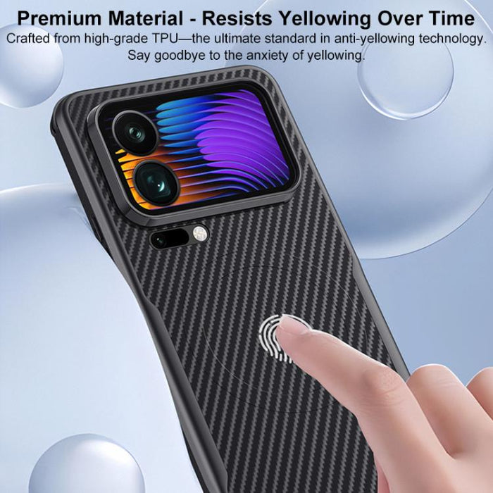 Funda para teléfono con textura de fibra de carbono estilo cuchilla y tacto magnético, For Xiaomi 17 Pro Max, For Xiaomi 17 Pro, For Xiaomi 15 Pro, For Xiaomi 15, For Xiaomi 14 Ultra, For Xiaomi 14 Pro, For Xiaomi 14