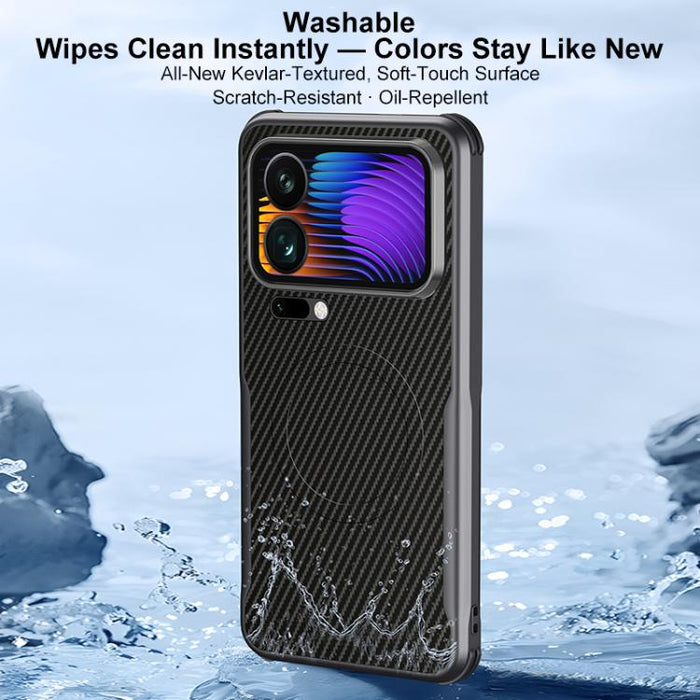 Funda para teléfono con textura de fibra de carbono estilo cuchilla y tacto magnético, For Xiaomi 17 Pro Max, For Xiaomi 17 Pro, For Xiaomi 15 Pro, For Xiaomi 15, For Xiaomi 14 Ultra, For Xiaomi 14 Pro, For Xiaomi 14