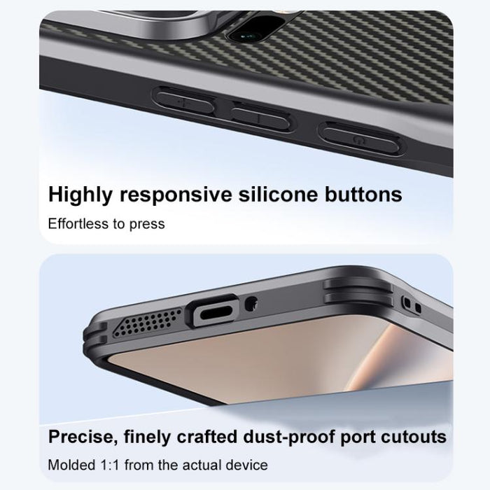 Funda para teléfono con textura de fibra de carbono estilo cuchilla y tacto magnético, For Xiaomi 17 Pro Max, For Xiaomi 17 Pro, For Xiaomi 15 Pro, For Xiaomi 15, For Xiaomi 14 Ultra, For Xiaomi 14 Pro, For Xiaomi 14
