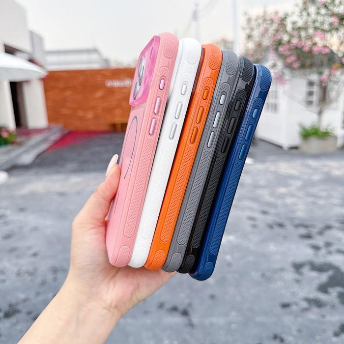 Cambio de estilo mecánico a funda magnética para teléfono de 17 pulgadas, For iPhone 17 Pro Max, For iPhone 17 Pro
