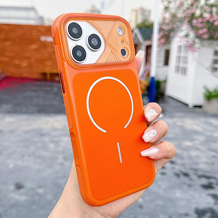 Cambio de estilo mecánico a funda magnética para teléfono de 17 pulgadas, For iPhone 17 Pro Max, For iPhone 17 Pro