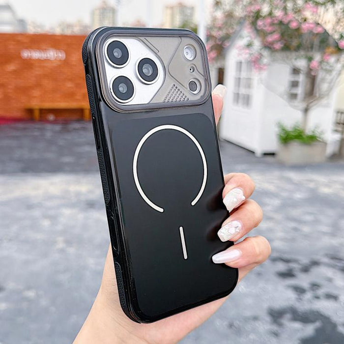 Cambio de estilo mecánico a funda magnética para teléfono de 17 pulgadas, For iPhone 17 Pro Max, For iPhone 17 Pro