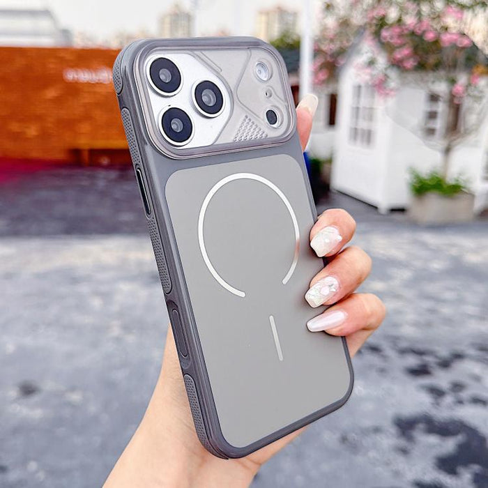 Cambio de estilo mecánico a funda magnética para teléfono de 17 pulgadas, For iPhone 17 Pro Max, For iPhone 17 Pro