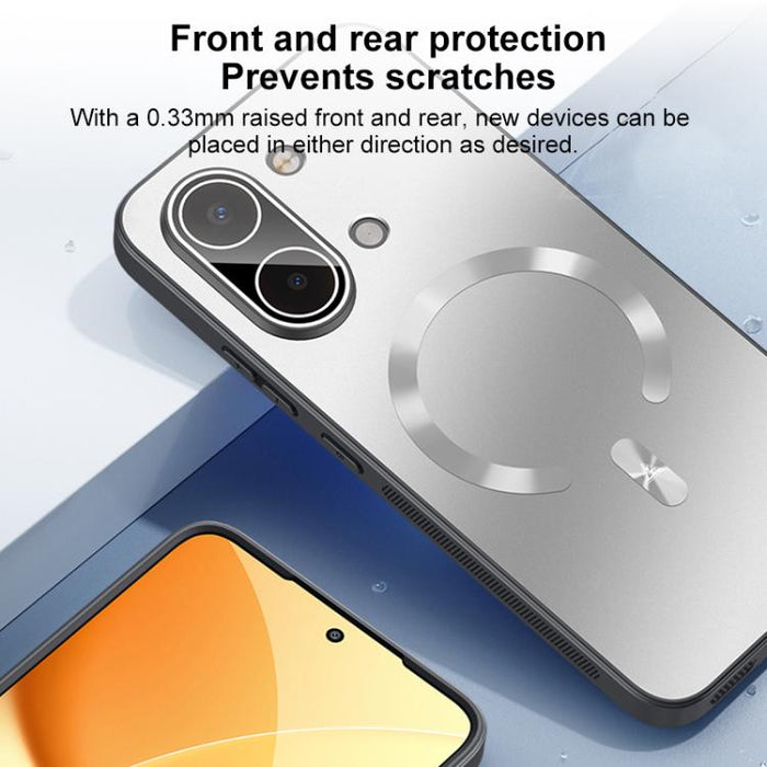 Funda para teléfono de PC con película protectora magnética antiexplosión Ice, For Redmi Turbo 5 Max / Poco X8 Pro Max, For Redmi Turbo 5 / Poco X8 Pro 5G