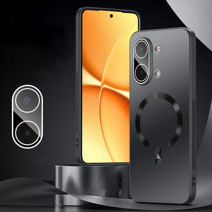 Funda para teléfono de PC con película protectora magnética antiexplosión Ice, For Redmi Turbo 5 Max / Poco X8 Pro Max, For Redmi Turbo 5 / Poco X8 Pro 5G