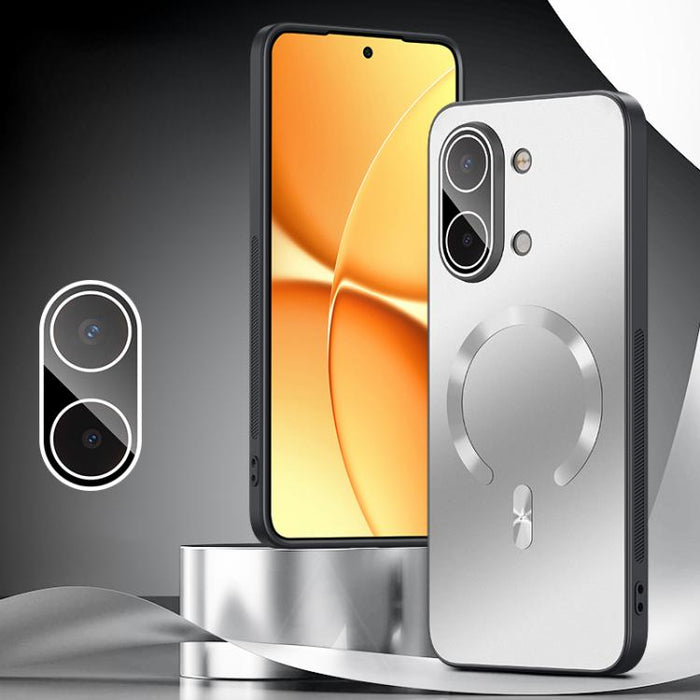 Funda para teléfono de PC con película protectora magnética antiexplosión Ice, For Redmi Turbo 5 Max / Poco X8 Pro Max, For Redmi Turbo 5 / Poco X8 Pro 5G