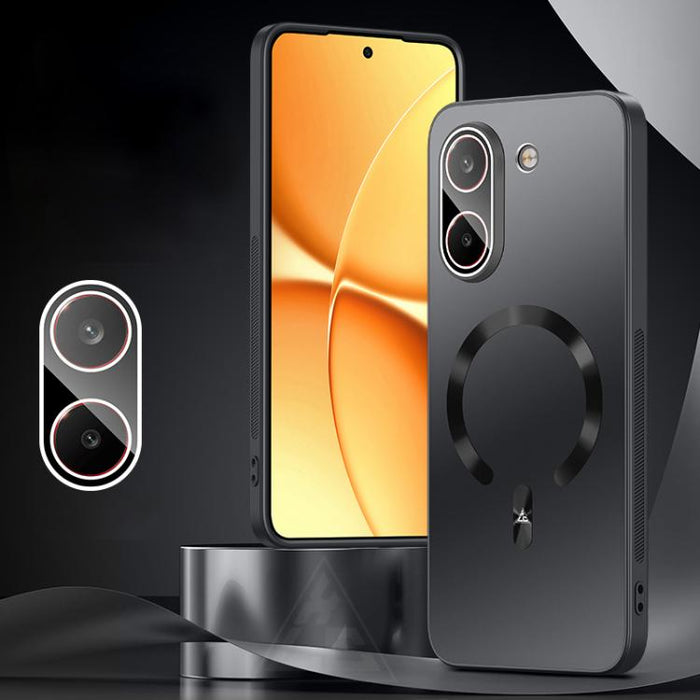 Funda para teléfono de PC con película protectora magnética antiexplosión Ice, For Redmi Turbo 5 Max / Poco X8 Pro Max, For Redmi Turbo 5 / Poco X8 Pro 5G