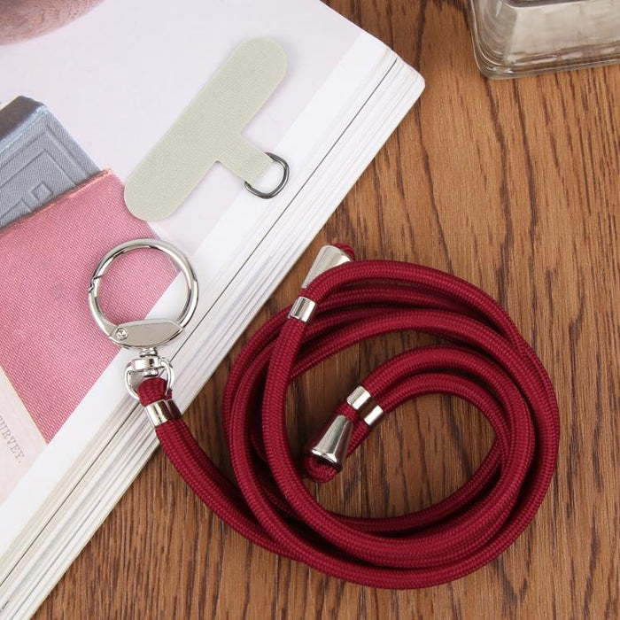 Cordón cruzado para teléfono móvil de 6 mm de grosor y longitud ajustable
