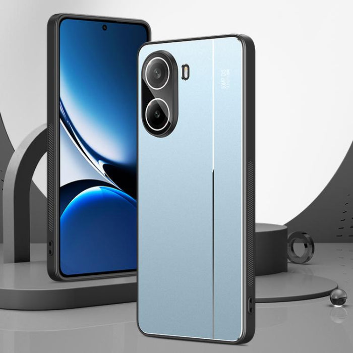 Funda para teléfono Golden Shield Metal con película esmerilada para lentes, For Redmi Note 15 Pro+ 5G Global 163.3mm, For Redmi Turbo 4 Pro, For Redmi Turbo 4 / Poco X7 Pro