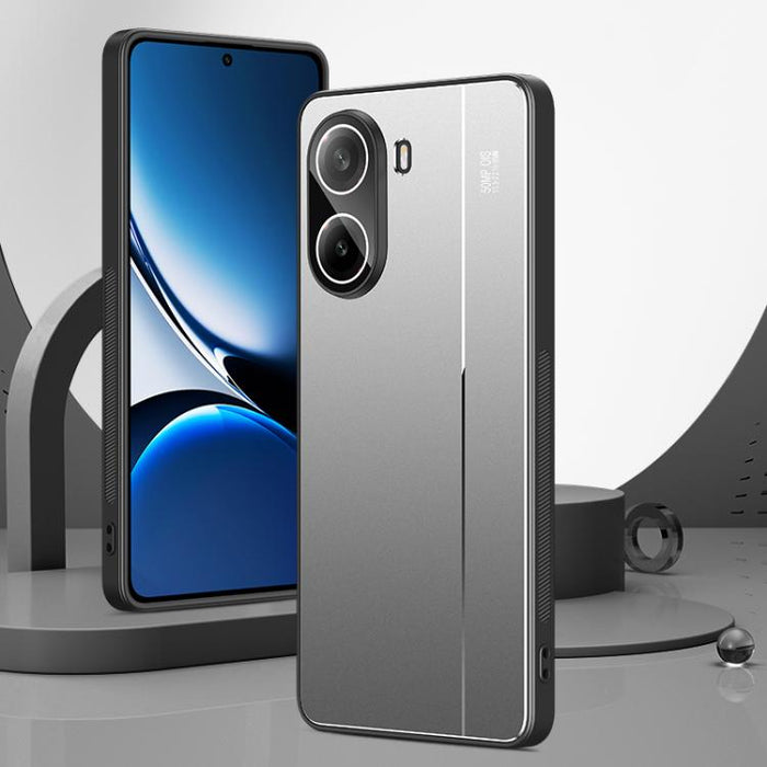 Funda para teléfono Golden Shield Metal con película esmerilada para lentes, For Redmi Note 15 Pro+ 5G Global 163.3mm, For Redmi Turbo 4 Pro, For Redmi Turbo 4 / Poco X7 Pro