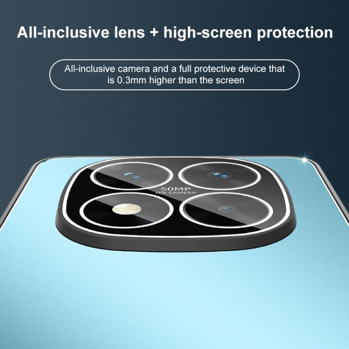 Funda para teléfono Golden Shield Metal con película esmerilada para lentes, For Redmi Note 15 Pro+ 5G Global 163.3mm, For Redmi Turbo 4 Pro, For Redmi Turbo 4 / Poco X7 Pro