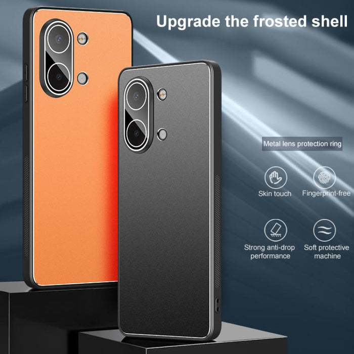Funda para teléfono Golden Shield Metal con película esmerilada para lentes, For Redmi Turbo 5 Max / Poco X8 Pro Max, For Redmi Turbo 5 / Poco X8 Pro 5G, For Redmi K90 Pro Max / Poco F8 Ultra 5G