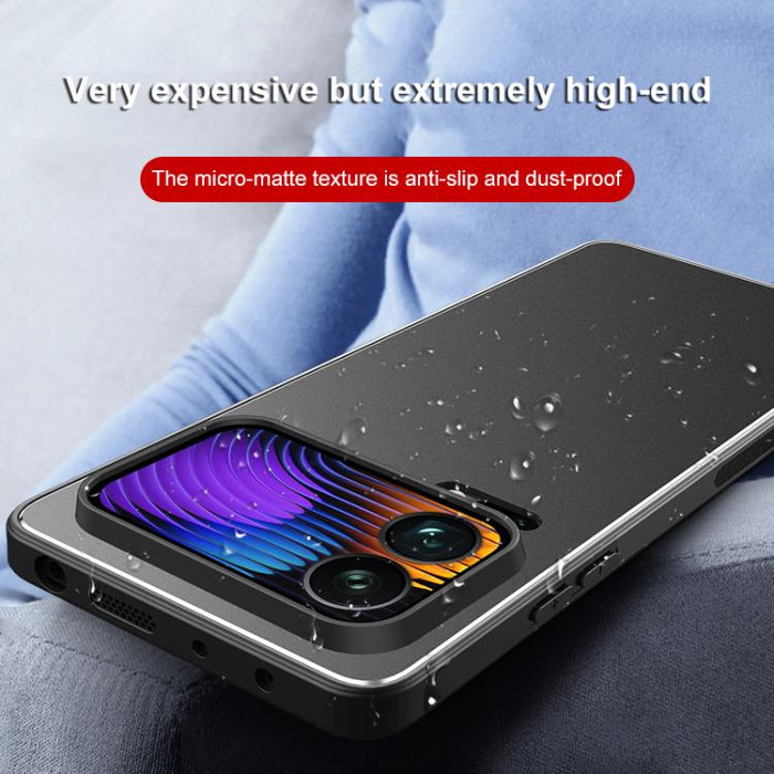 Funda para teléfono Golden Shield Metal con película esmerilada para lentes, For Xiaomi 17 Pro Max, For Xiaomi 17 Pro, For Xiaomi 17