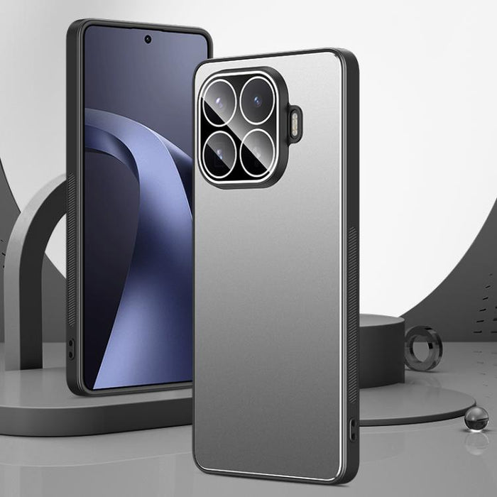 Funda para teléfono Golden Shield Metal con película esmerilada para lentes, For Xiaomi 17 Pro Max, For Xiaomi 17 Pro, For Xiaomi 17