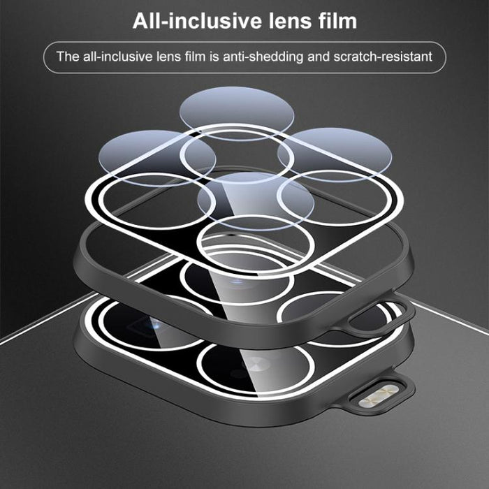 Funda para teléfono Golden Shield Metal con película esmerilada para lentes, For Xiaomi 17 Pro Max, For Xiaomi 17 Pro, For Xiaomi 17