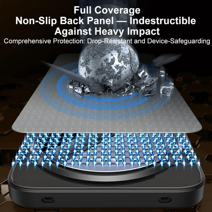 Funda magnética para teléfono con soporte para marco de lente Camshield de borde recto, For Xiaomi 17 Ultra, For Xiaomi 17 Pro Max