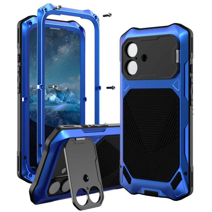 Funda para teléfono con construcción de armadura metálica y clasificación de impermeabilidad IP65., For iPhone 17 Pro Max, For iPhone 17 Pro, For iPhone 17, For iPhone Air