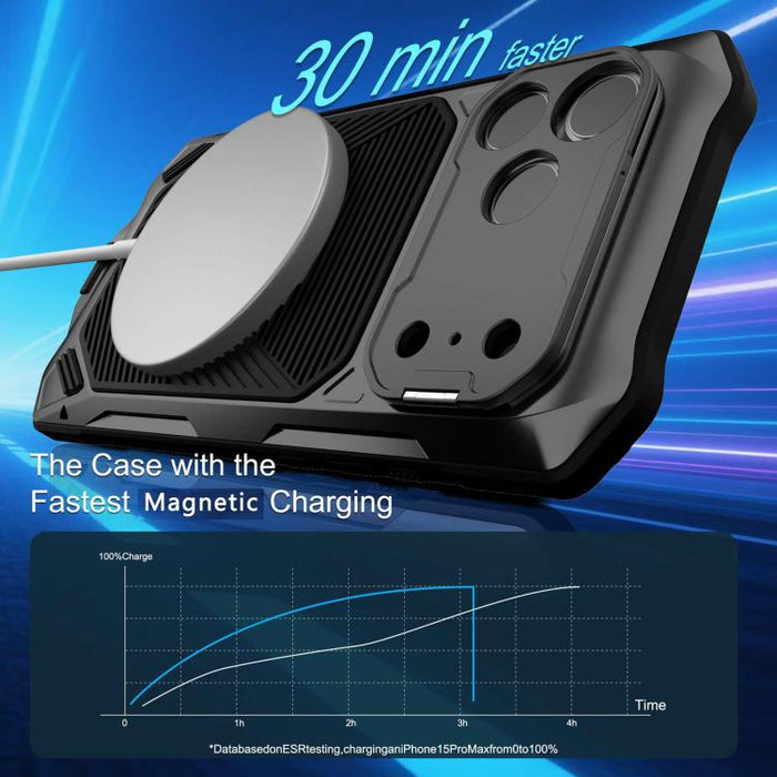 Funda para teléfono con construcción de armadura metálica y clasificación de impermeabilidad IP65., For iPhone 17 Pro Max, For iPhone 17 Pro, For iPhone 17, For iPhone Air