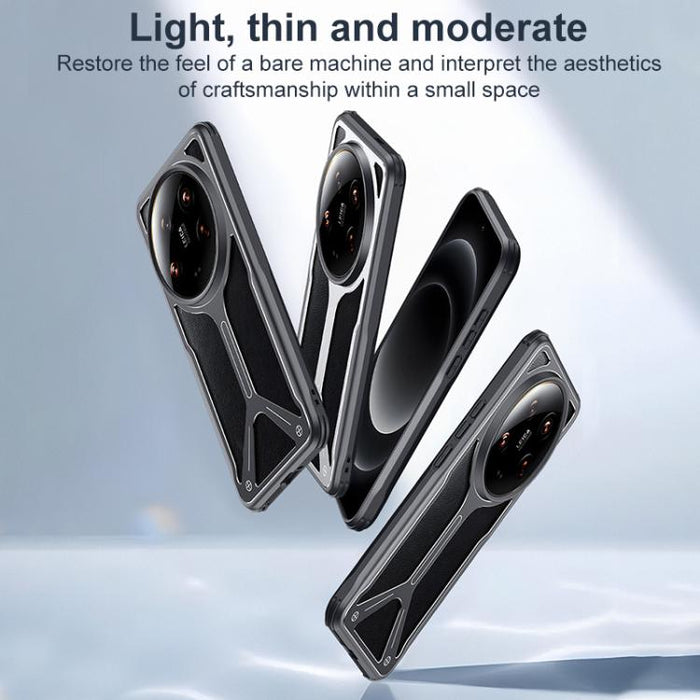Funda para teléfono Ice Shield Hollow Heat Disipation TPU, For Xiaomi 14 Ultra