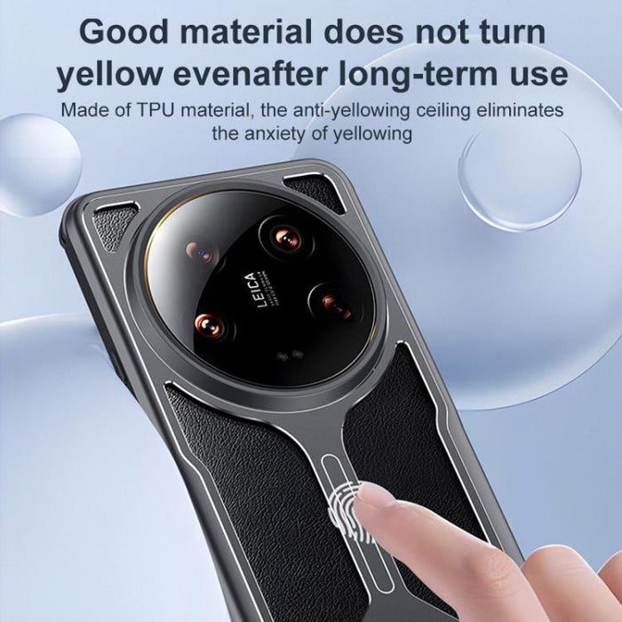 Funda para teléfono Ice Shield Hollow Heat Disipation TPU, For Xiaomi 14 Ultra