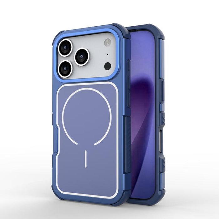 Funda para teléfono magnética a prueba de golpes con panel trasero desmontable y marco de aleación de aluminio., For iPhone 17 Pro Max, For iPhone 17 Pro