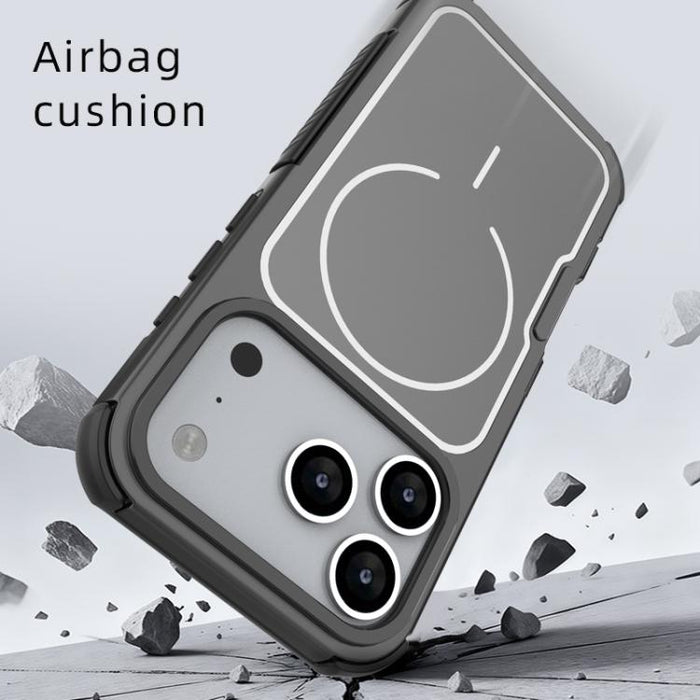 Funda para teléfono magnética a prueba de golpes con panel trasero desmontable y marco de aleación de aluminio., For iPhone 17 Pro Max, For iPhone 17 Pro