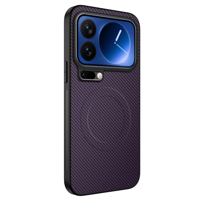 Funda para teléfono híbrida de PC y TPU con textura de fibra de carbono magnética de la serie WANLONFENG TQ, For Xiaomi 17 Ultra, For Xiaomi 17 Pro Max, For Xiaomi 17 Pro, For Xiaomi 17, For Xiaomi 15T Pro 5G, For Xiaomi 15T 5G, For Xiaomi 15 Ultra    ...