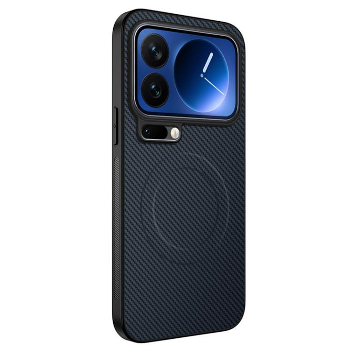 Funda para teléfono híbrida de PC y TPU con textura de fibra de carbono magnética de la serie WANLONFENG TQ, For Xiaomi 17 Ultra, For Xiaomi 17 Pro Max, For Xiaomi 17 Pro, For Xiaomi 17, For Xiaomi 15T Pro 5G, For Xiaomi 15T 5G, For Xiaomi 15 Ultra    ...