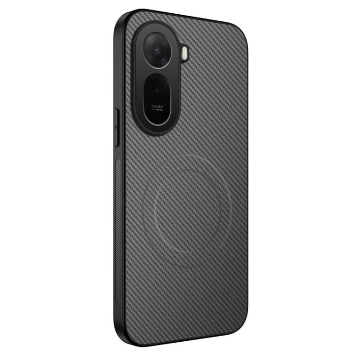 Funda para teléfono híbrida de PC y TPU con textura de fibra de carbono magnética de la serie WANLONFENG TQ, For Redmi A7 Pro 171mm / Poco C85x 5G, For Redmi 15a 5G, For Redmi Turbo 5 Max / Poco X8 Pro Max 5G, For Redmi Turbo 5 5G / Poco X8 Pro 5G     ...