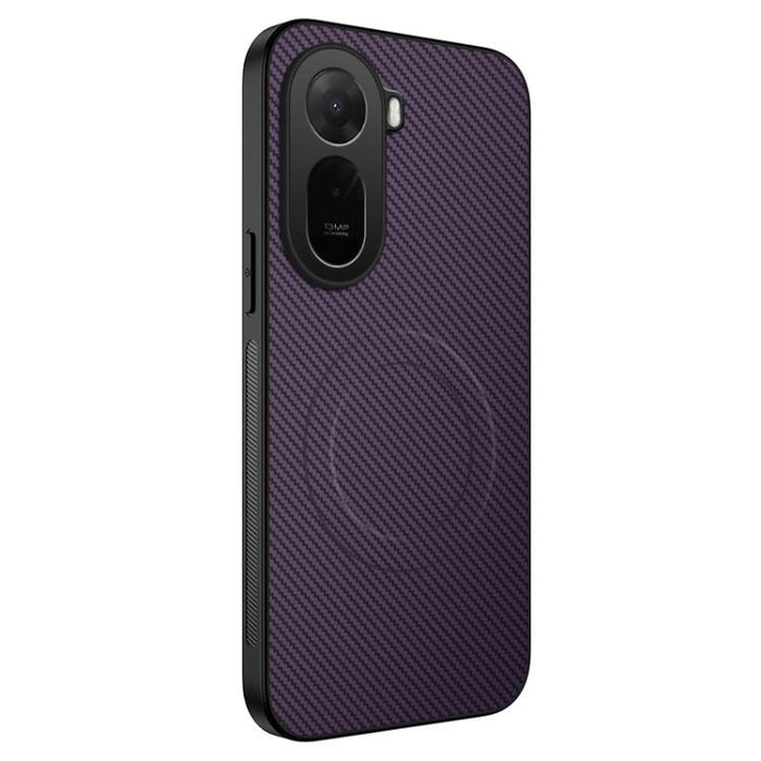 Funda para teléfono híbrida de PC y TPU con textura de fibra de carbono magnética de la serie WANLONFENG TQ, For Redmi A7 Pro 171mm / Poco C85x 5G, For Redmi 15a 5G, For Redmi Turbo 5 Max / Poco X8 Pro Max 5G, For Redmi Turbo 5 5G / Poco X8 Pro 5G     ...