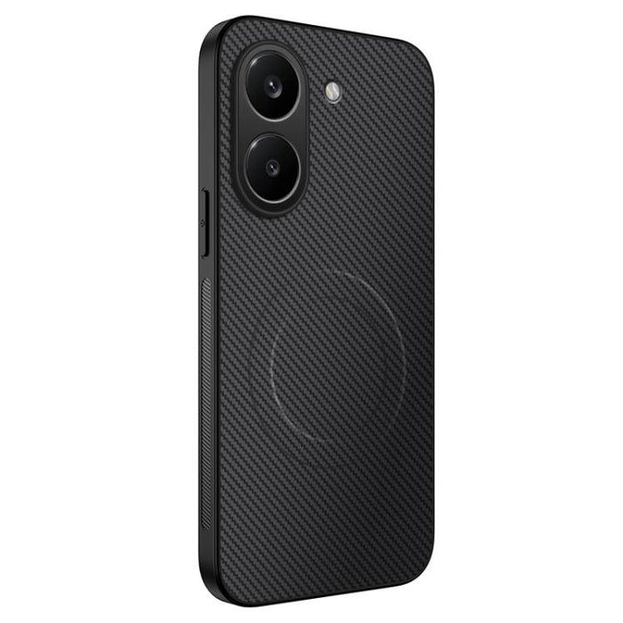 Funda para teléfono híbrida de PC y TPU con textura de fibra de carbono magnética de la serie WANLONFENG TQ, For Redmi A7 Pro 171mm / Poco C85x 5G, For Redmi 15a 5G, For Redmi Turbo 5 Max / Poco X8 Pro Max 5G, For Redmi Turbo 5 5G / Poco X8 Pro 5G     ...