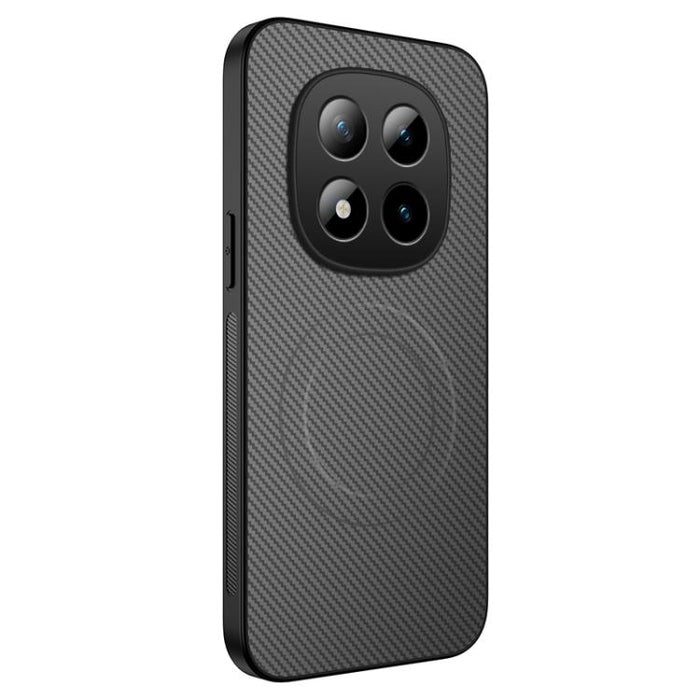 Funda para teléfono híbrida de PC y TPU con textura de fibra de carbono magnética de la serie WANLONFENG TQ, For Redmi A7 Pro 171mm / Poco C85x 5G, For Redmi 15a 5G, For Redmi Turbo 5 Max / Poco X8 Pro Max 5G, For Redmi Turbo 5 5G / Poco X8 Pro 5G     ...
