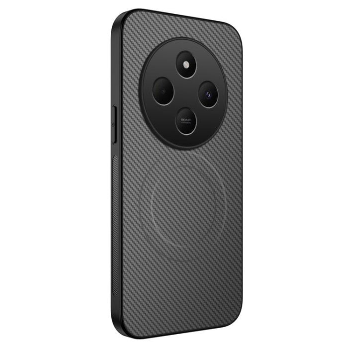 Funda para teléfono híbrida de PC y TPU con textura de fibra de carbono magnética de la serie WANLONFENG TQ, For Redmi A7 Pro 171mm / Poco C85x 5G, For Redmi 15a 5G, For Redmi Turbo 5 Max / Poco X8 Pro Max 5G, For Redmi Turbo 5 5G / Poco X8 Pro 5G     ...