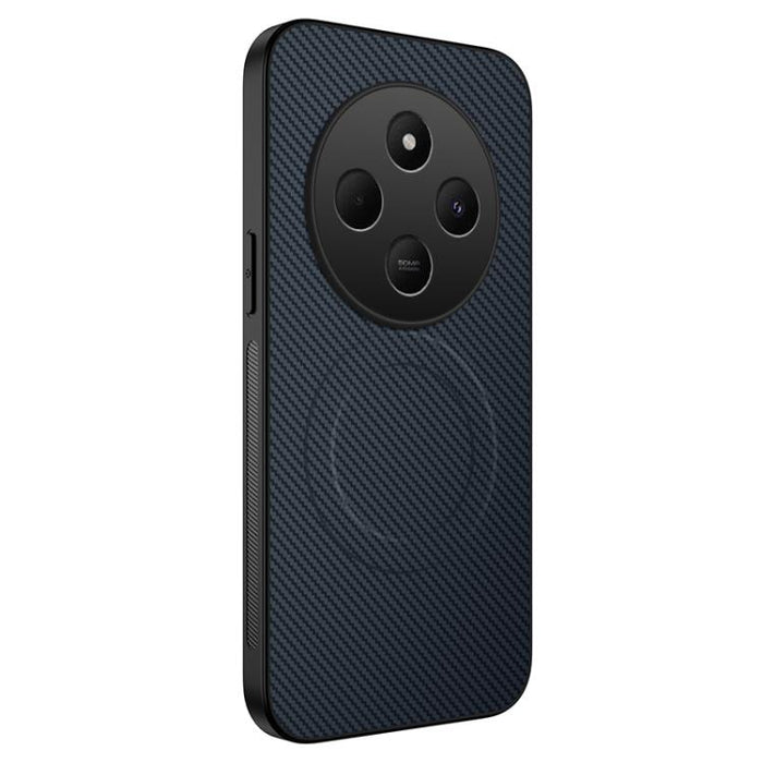 Funda para teléfono híbrida de PC y TPU con textura de fibra de carbono magnética de la serie WANLONFENG TQ, For Redmi A7 Pro 171mm / Poco C85x 5G, For Redmi 15a 5G, For Redmi Turbo 5 Max / Poco X8 Pro Max 5G, For Redmi Turbo 5 5G / Poco X8 Pro 5G     ...