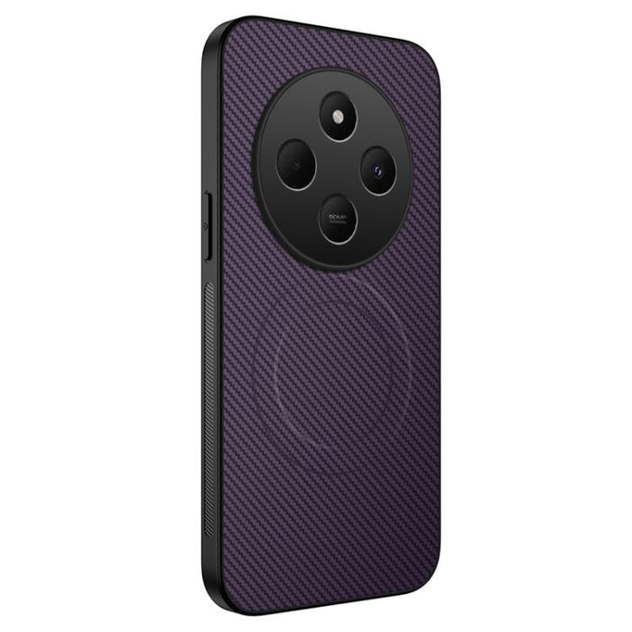 Funda para teléfono híbrida de PC y TPU con textura de fibra de carbono magnética de la serie WANLONFENG TQ, For Redmi A7 Pro 171mm / Poco C85x 5G, For Redmi 15a 5G, For Redmi Turbo 5 Max / Poco X8 Pro Max 5G, For Redmi Turbo 5 5G / Poco X8 Pro 5G     ...