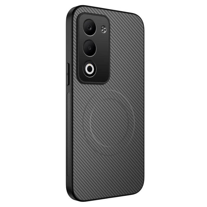 Funda para teléfono híbrida de PC y TPU con textura de fibra de carbono magnética de la serie WANLONFENG TQ, For Redmi A7 Pro 171mm / Poco C85x 5G, For Redmi 15a 5G, For Redmi Turbo 5 Max / Poco X8 Pro Max 5G, For Redmi Turbo 5 5G / Poco X8 Pro 5G     ...