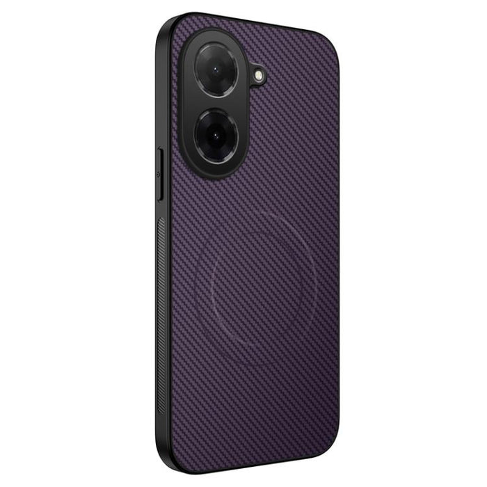 Funda para teléfono híbrida de PC y TPU con textura de fibra de carbono magnética de la serie WANLONFENG TQ, For Redmi A7 Pro 171mm / Poco C85x 5G, For Redmi 15a 5G, For Redmi Turbo 5 Max / Poco X8 Pro Max 5G, For Redmi Turbo 5 5G / Poco X8 Pro 5G     ...
