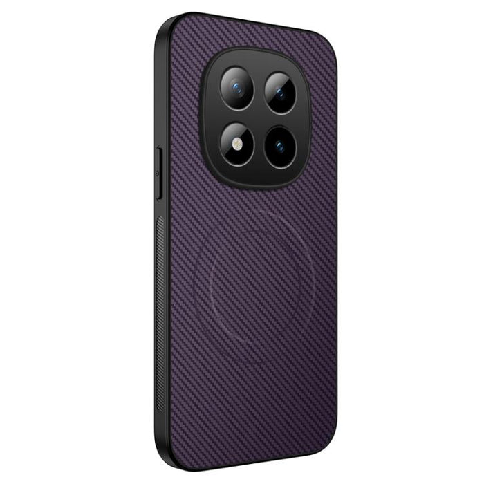 Funda para teléfono híbrida de PC y TPU con textura de fibra de carbono magnética de la serie WANLONFENG TQ, For Redmi A7 Pro 171mm / Poco C85x 5G, For Redmi 15a 5G, For Redmi Turbo 5 Max / Poco X8 Pro Max 5G, For Redmi Turbo 5 5G / Poco X8 Pro 5G     ...