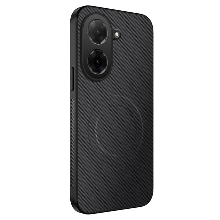 Funda para teléfono híbrida de PC y TPU con textura de fibra de carbono magnética de la serie WANLONFENG TQ, For Redmi A7 Pro 171mm / Poco C85x 5G, For Redmi 15a 5G, For Redmi Turbo 5 Max / Poco X8 Pro Max 5G, For Redmi Turbo 5 5G / Poco X8 Pro 5G     ...