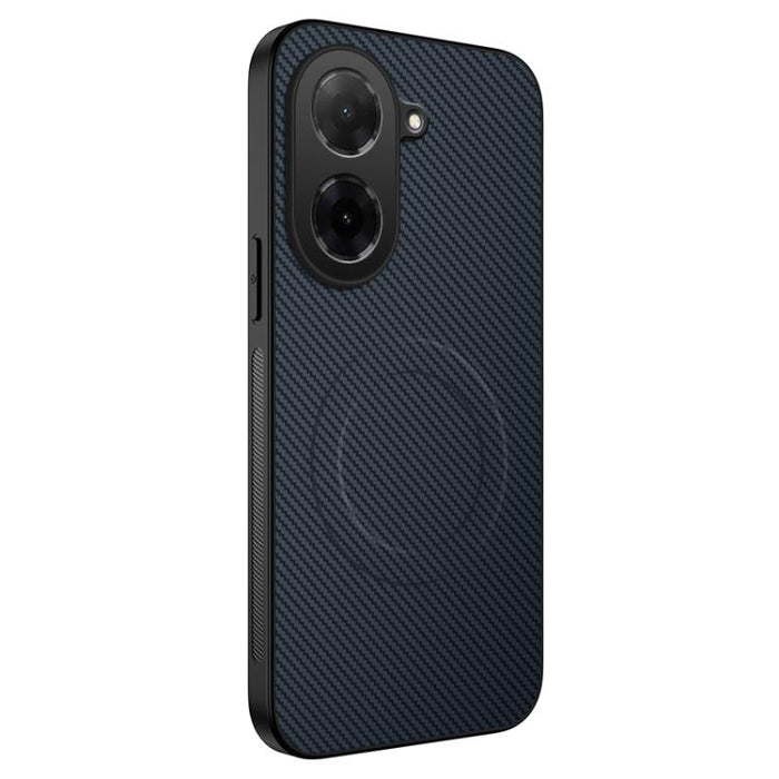 Funda para teléfono híbrida de PC y TPU con textura de fibra de carbono magnética de la serie WANLONFENG TQ, For Redmi A7 Pro 171mm / Poco C85x 5G, For Redmi 15a 5G, For Redmi Turbo 5 Max / Poco X8 Pro Max 5G, For Redmi Turbo 5 5G / Poco X8 Pro 5G     ...