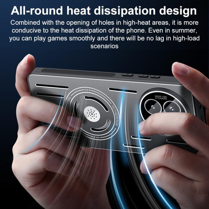 Funda para teléfono con lentes de cobertura total y disipación magnética del calor, con aromaterapia., For Redmi K80 Ultra, For Redmi K80 Pro, For Redmi K80