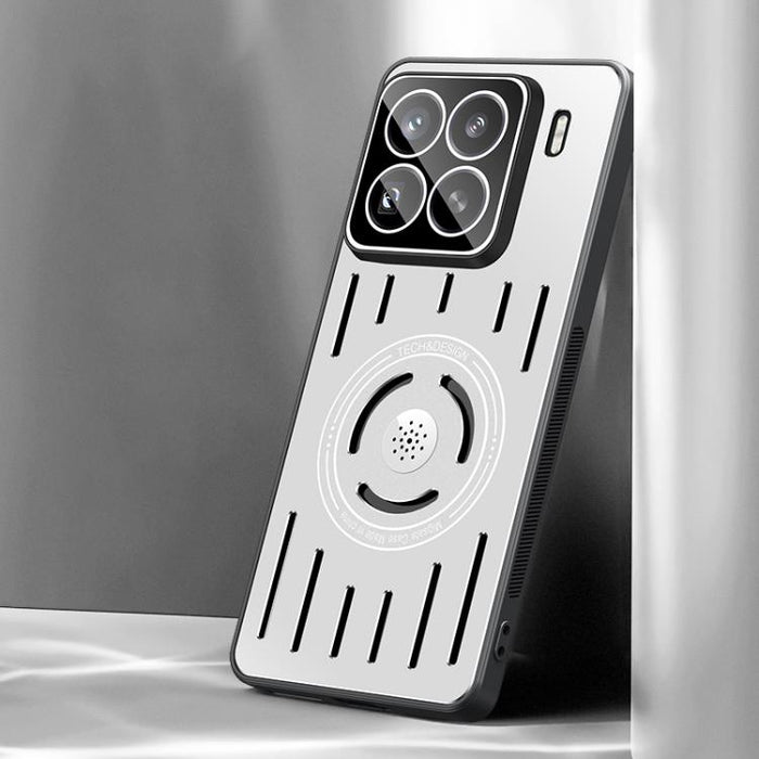 Funda para teléfono con lentes de cobertura total y disipación magnética del calor, con aromaterapia., For Xiaomi 15 Ultra, For Xiaomi 15 Pro, For Xiaomi 15
