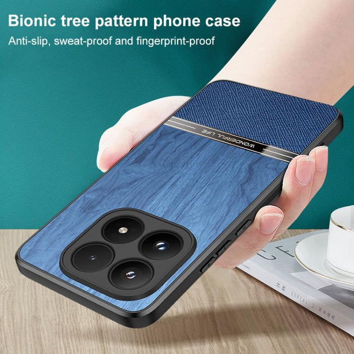 Funda para teléfono con textura de árbol biónico de cobertura total, For Xiaomi 17 Pro Max, For Xiaomi 17 Pro, For Xiaomi 17, For Xiaomi 15 Ultra, For Xiaomi 15 Pro, For Xiaomi 15, For Xiaomi 14T Pro 5G, For Xiaomi 14T 5G