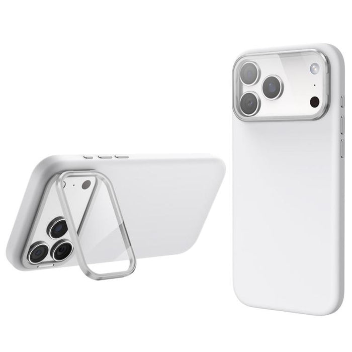 Funda magnética de silicona líquida a prueba de golpes para teléfono con tapa de lente y soporte, For iPhone 17 Pro Max, For iPhone 17 Pro, For iPhone 17, For iPhone 16 Pro Max, For iPhone 16 Pro