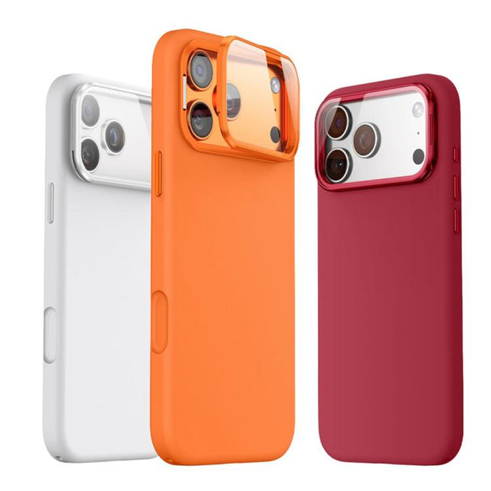 Funda magnética de silicona líquida a prueba de golpes para teléfono con tapa de lente y soporte, For iPhone 17 Pro Max, For iPhone 17 Pro, For iPhone 17, For iPhone 16 Pro Max, For iPhone 16 Pro