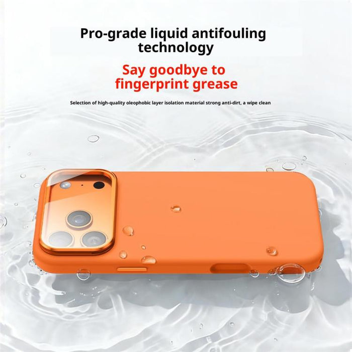 Funda magnética de silicona líquida a prueba de golpes para teléfono con tapa de lente y soporte, For iPhone 17 Pro Max, For iPhone 17 Pro, For iPhone 17, For iPhone 16 Pro Max, For iPhone 16 Pro